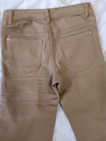 Джинсы: Джинсы, Прямые, Средняя талия, S — 5