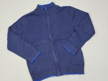 sweterkowa bluzka: Bluza, F&F, 7 lat, 116-122 cm, stan - Dobry