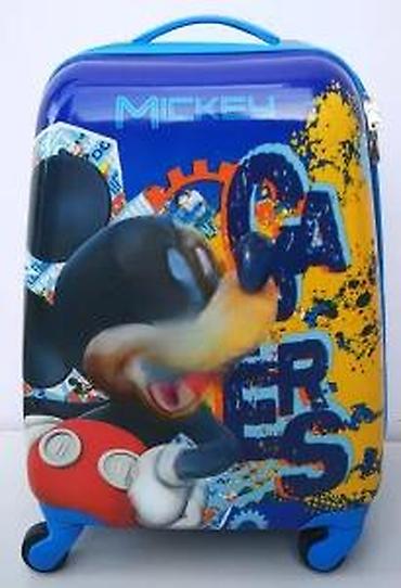 Rančevi, torbe i koferi: Dečiji set kofera – Mickey Mouse dizajn - Set od 2 kofera: veći i — 27