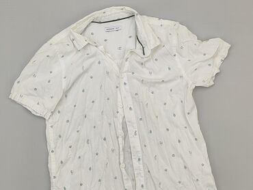 sukienka biała krótka: Shirt 13 years, condition - Good, pattern - Print, color - White