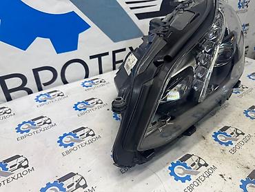 Передние фары: Передняя левая фара Mercedes-Benz 2013 г., Новый, Оригинал, Германия — 9