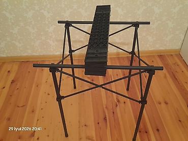 kamp stulu: Yeni, Qatlanan, Metal, Kvadrat masa — 2