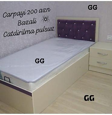 tek neferlik: Yeni, Təknəfərlik çarpayı, Matras ilə — 1