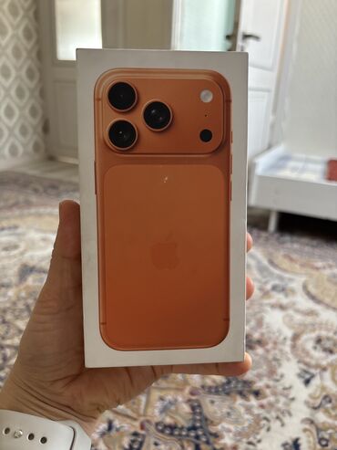 телефон айф: IPhone 17 Pro, Новый, 256 ГБ, Зарядное устройство, 100 %