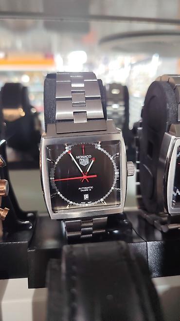 Aksesuarlar: TAG Heuer Monaco avtomatik qol saatı - Korpus: kvadrat formalı — 3