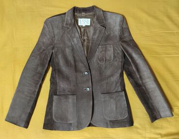 Пиджаки, жакеты: Пиджак, Классическая модель, Натуральная кожа, S (EU 36)