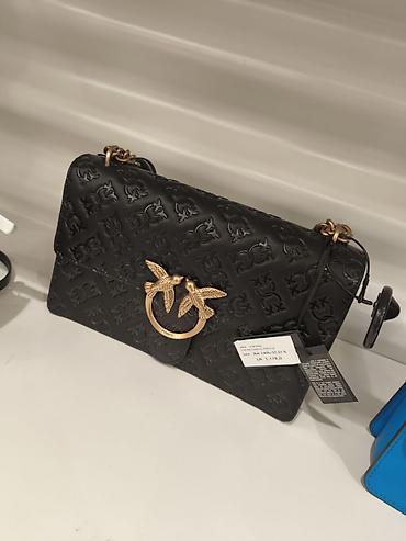 сумка pinko: Сумка Pinko Love Bag Icon - Материал: натуральная кожа, плотная, с — 4