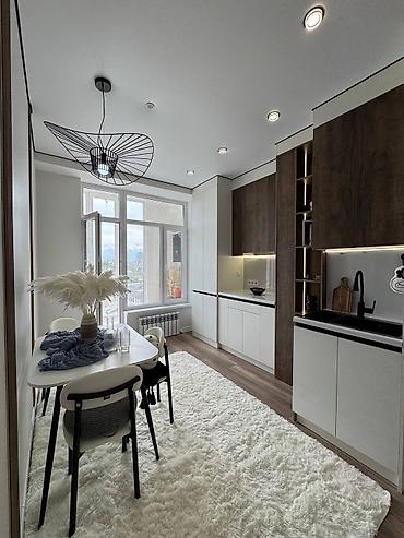ньюс: 1 комната, 44 м², Пишпек Элитка, 7 этаж, Дизайнерский ремонт — 4