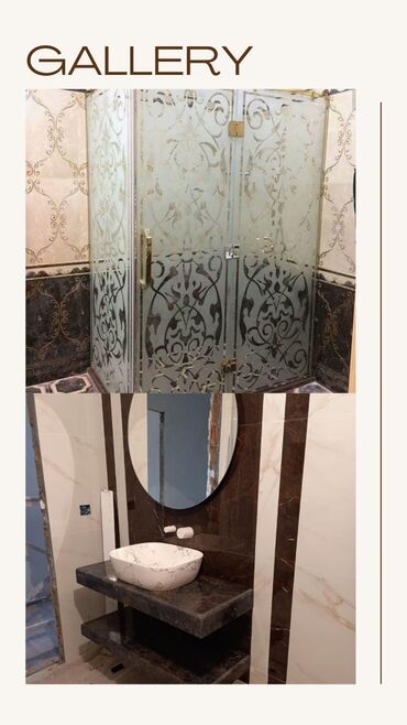 Duş kabinaları, arakəsmələr: Yeni Üstü açıq kabina, Künc üçün — 16