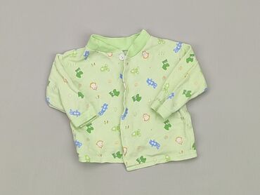 zara zielona bluzka: Bluza, 0-3 m, stan - Dobry
