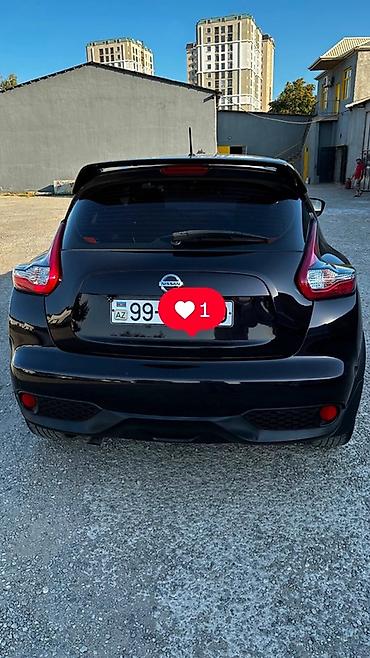 avto satış saytları: Nissan Juke, qara rəng, kompakt krossover. Xüsusiyyətlər: - Kuzov: 5 — 2
