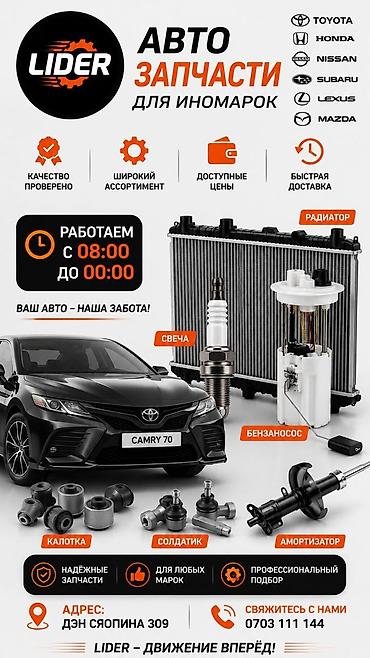 Автозапчасти для иномарок LIDER - Широкий ассортимент деталей