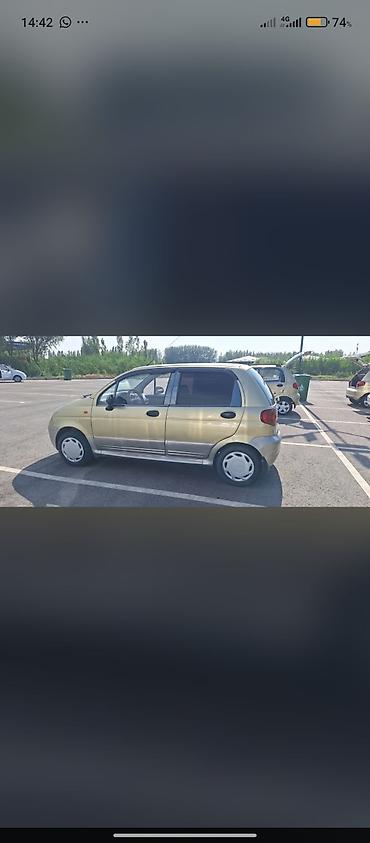 мотоцикл муравей с кабиной: Daewoo Matiz: 2007 г., 0.8 л, Механика, Бензин, Хэтчбэк — 4