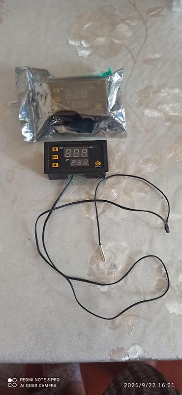 inkubator satışı: Inkubator ucun 12Vatnan iwleyen agilli termostat satilir. Unvan Yevax — 2