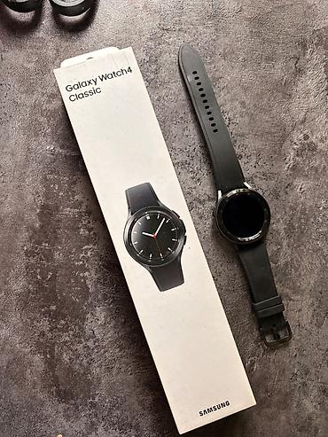 Акылдуу сааттар: Samsung Galaxy Watch 4 Classic В комплекте имеется зарядка В очень — 1