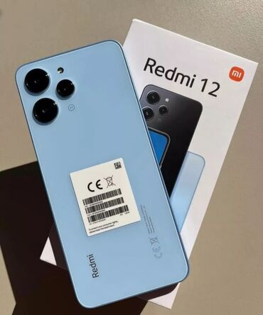 iphon 12 mini: Xiaomi Redmi 12, 256 GB, 
 Barmaq izi