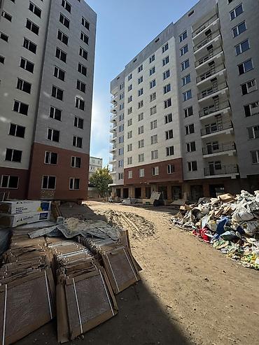 Продажа квартир: 1 комната, 43 м², Аламедин-1 мкр 7 этаж, ПСО (под самоотделку) — 2