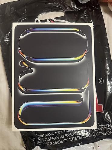 ipad pri: Планшет, Apple, память 512 ГБ, 13" - 14", 4G (LTE), Новый, Классический цвет - Черный — 1