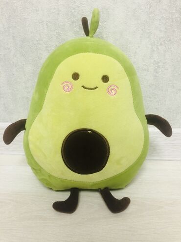 зеленый: Продаю Мягкую игрушку авокадо Милый,красивый и мягкий В хорошем