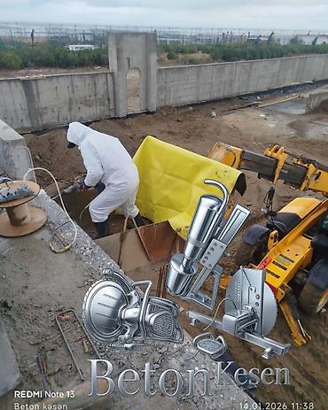 Beton işləri: Əlaqə:099-401-22-22 070-829-99-99 Beton kəsmə xidməti - Divar — 28
