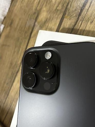 Apple iPhone: IPhone 16 Pro Max, Б/у, 256 ГБ, Черный, Коробка, 93 % — 11