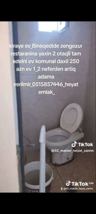 Uzunmüddətli kirayə evlər: 40 kv. m, 1 otaqlı, Kombi, Qaz, İşıq — 6