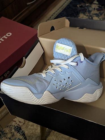 nike machomai 2: Мужские кроссовки, 43, Б/у, цвет - Голубой, Самовывоз — 3