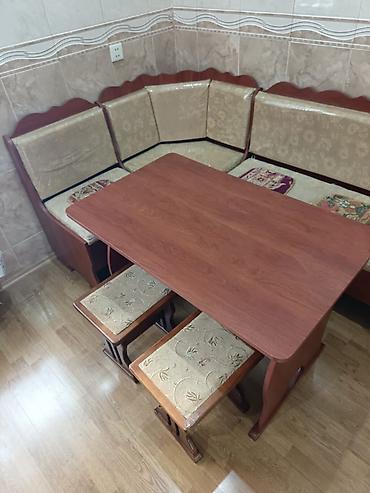 Mətbəx üçün, İşlənmiş, Açılmayan, Dördbucaq masa
