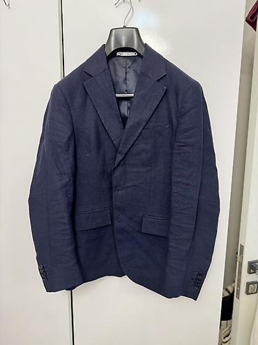 куртка zara: Пиджак, Однотонный, Zara, M — 3