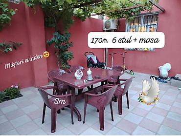 eyvan az: Balkon üçün, Yeni, 6 stul — 1