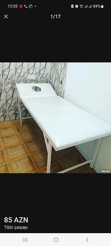 Kuşetkalar: Yeni, Kosmetoloji kuşetka, Qatlanmayan, rəng - Ağ — 8