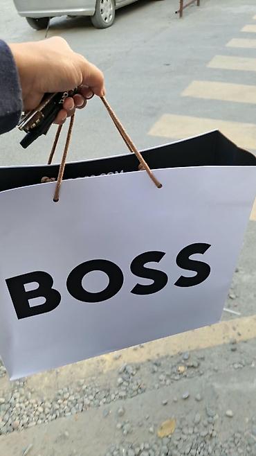 Футболкалар: Футболка BOSS (Hugo Boss) в подарочной упаковке. - Модель: базовая — 3