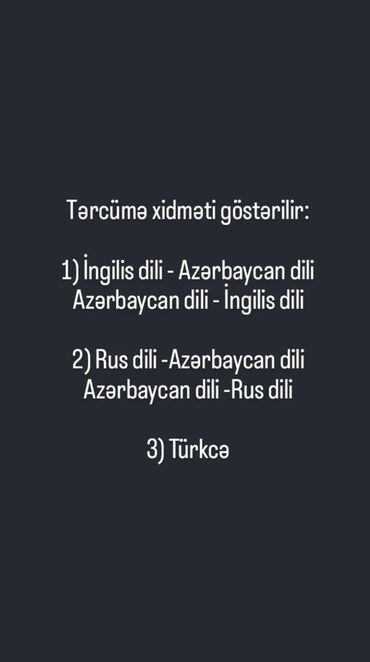 Reklam, çap: Salam 1 a4 seifesi 7 aznden ingilis rus turk dillerinden tercume