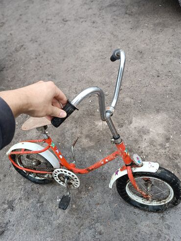 трехколесный велосипед для детей от 2 лет: Велосипед для детей, советский редкий вид. Состояние как на картинке