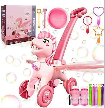 beretka: Poni guralica za balončiće – Roze 🎠 Poni guralica za balončiće – — 3