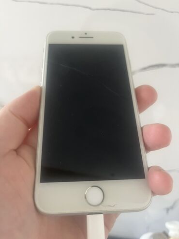 Apple iPhone: IPhone 6s, 256 GB, Gümüşü, Qırıq — 2