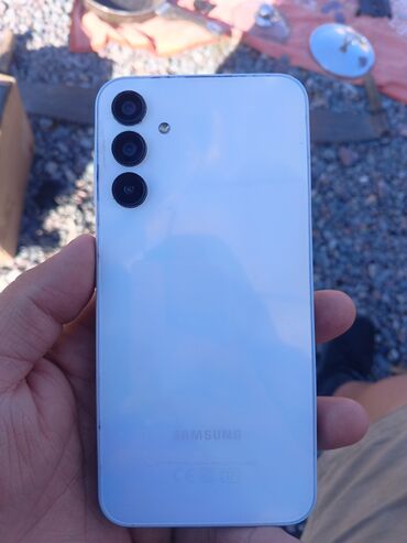 куплю сим карты билайн: Samsung Galaxy A15, Колдонулган, 128 ГБ, түсү - Ак, 1 SIM, 2 SIM
