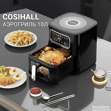 sc tablice: Air Fryer 10L Friteza na vruc vazduh 10L Silver Crest 10l Pržite na — 1