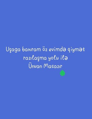 İş axtarıram (rezümelər): Dayə tələb olunur, 18-29 yaş, 1-2 illik təcrübə, 5/2
