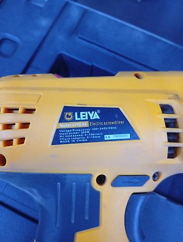 шруповерт дрель: Сетевой шуруповёрт LEIYA LY10-05 - Тип: электрический шуруповёрт — 3