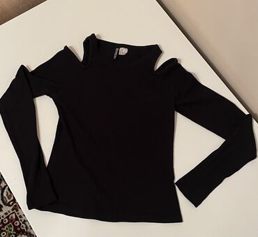 футболки бу: Лонгслив, цвет - Черный, Япония, 2XS (EU 32)