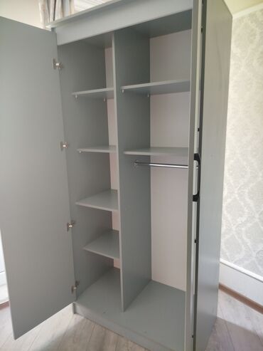 кухонные шкафы напольные: Шкаф для одежды, Новый, Прямой, Дерево