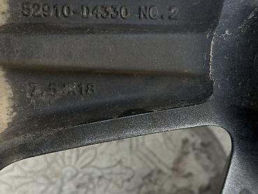 vossen diska: Литые Диски R 18 Kia, Комплект, отверстий - 5, Б/у — 9