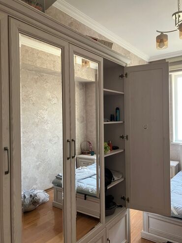 Yataq otağı dəstləri: İkinəfərlik çarpayı, 2 tumba, Termo, Dolab, Belarusiya, İşlənmiş — 2