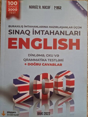 Testlər: Sınaq İmtahanları English (Dinləmə, Oxu, Qrammatik Testləri) + Doğru