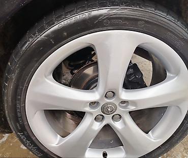 vip avto: Opel orijinal 5-şüalı yüngül lehimli disk və yay şin - Markalanma — 1