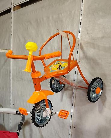 robot itin qiymeti: Uşaq üçtəkərli velosiped - Korpus: möhkəm metal çərçivə, ön və arxa — 5