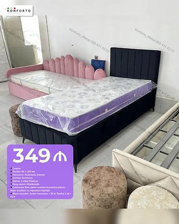 Çarpayı – 90×200 sm - Mexanizm: Açılmayan, bazasız - Sıyrım