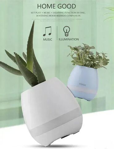 Zvučnici i stereo sistemi: *** AKCIJA *** #2290 SAKSIJA Bluetoth zvučnik Smart Music Flowerpot – — 2