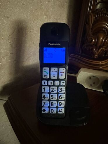 Stasionar telefonlar: Stasionar telefon Panasonic, Simsiz, Yeni, Ünvandan götürmə